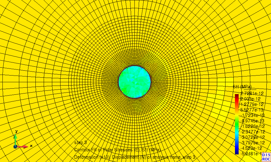 Radial Cracks detail